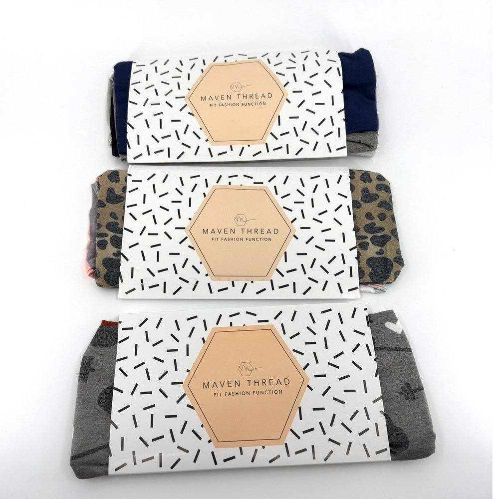 Maven Thread Women's Headband 3-Pack Yoga Fitness Set –‎ 8 Total